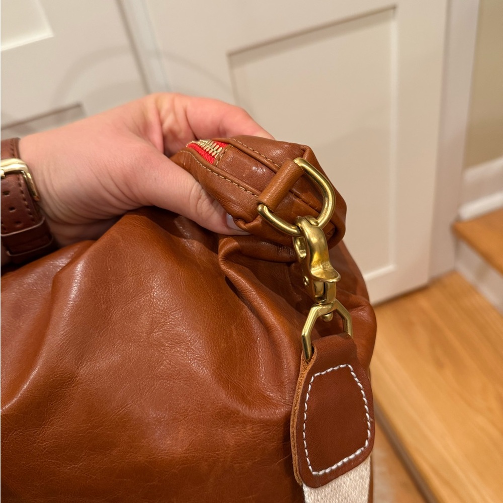 Clare V, Weekender, camel leather - Picture 6 of 16